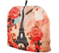PERSELOSO Funda Protectora Adecuado para Mantener el Calor para de Poliéster y Lona, Elegante Cubierta Aislante Tetera Ligera Que Se Adapta a Varios Tamaños y Estilos
