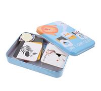 PERSELOSO Juego de Tarjetas Educativas para Niños Juguete de Desarrollo Inteligente 30 Piezas Material de Cartón para Aprendizaje y Diversión Juego de Mesa Educativo