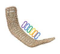 PERSELOSO Juguete Colgante para Pájaros Hamaca Percha Decorativa Columpio para Soporte para Cacatúas Decoración del