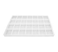 PERSELOSO Molde de Dominó de Silicona Blanco para Manualidades y Resin Crafting, Molde Manual de Bricolaje Adecuado para Hacer Dominó DIY