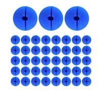 PERSELOSO Narices de Esponja Azul para Payaso 50 Piezas, Accesorio de Disfraz Unisex Talla Única, Adecuado para Fiestas, Cosplay y Espectáculos Divertidos