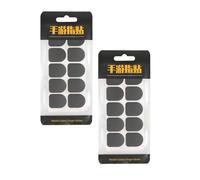 PERSELOSO Pegatinas Carbono Parados para Juegos Fibra Móviles 2, Bolsas Desechables Antideslizantes y Portátiles para Pantallas Táctiles