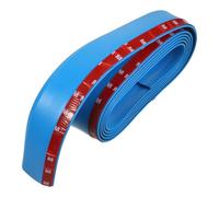 PERSELOSO Protector Parachoques Coche de Goma Azul, Tira Protectora del Parachoques Delantero Segura y Resistente para Alerón Delantero del Coche