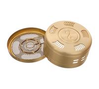 PERSELOSO Quemador Portátil Resistente para Uso Doméstico y Temperatura Ajustable Caja de Moxibustión de Cobre Distribución Uniforme de Calor y Diseño Elegante