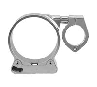 PERSELOSO Soporte de reubicación del velocímetro: Soporte de repuesto para indicadores de motocicleta - Compatible con Harley - de montaje lateral para odómetro automotriz