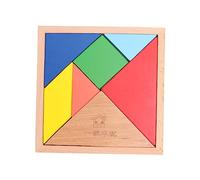 PERSELOSO Tangram Toy De Madera para Niño Niña Puzzle Educativo De Formas Geométricas para Niño Niña y Niñas para Aprender Jugando