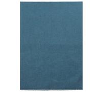 PERSELOSO Tela de Lino Artesanal para Bordado y Costura Color Sólido Azul Oscuro Tejido de Lino para Confección y Manualidades para Punto de Cruz y Prendas Decorativas