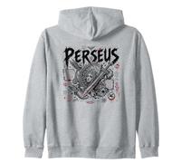 Perseo y Medusa Gorgon Slayer Mito Griego Antiguo Sudadera con Capucha
