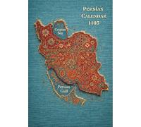 Persian Calendar 1405: Monthly, Weekly, and Daily Organizer with Iranian Official Holidays and Gregorian Dates, Productivity Pages and Gratitude Journal, IRAN Map Cover