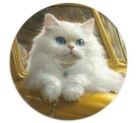 Persian Cat 1000 Pieces Jigsaw Puzzles For Adults Educational Games Stress Relieving Entertainment Cultivate The Spirit of Teamwork For Adults Gifts 1000pcs (67.5x67.5cm)