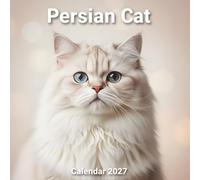 Persian Cat Calendar 2027: Cute & Fluffy Cat Photography