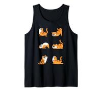 Persian Cat Yoga for Lower Back Camiseta sin Mangas