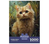 Persian Gato Puzzle 1000 Piezas, Diversión Rompecabezas De Bricolaje, Desafío, Adultos Y Niños A Partir De 12 Años 70x50cm/1000pcs