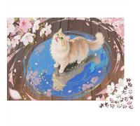 Persian Gato Puzzle De 1000 Piezas Cute Gato Rompecabezas Adultos De 1000 Piezas Pintura Regalo 1000pcs (75x50cm)