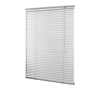 Persiana, de aluminio plateadas, con muchos tamaños 40/45/50/55/60/65/70/75/80/85/90/95/100/110/120/130/140/150/160 x 130 o 160 o 220 o 240 cm (ancho x altura), plata, 100x220 (B x H in cm)