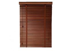 Persiana de ventana horizontal Persianas venecianas de madera maciza Persianas for ventanas, persianas horizontales for interiores y exteriores, persianas venecianas de madera Blackout/Sombrilla ( Siz