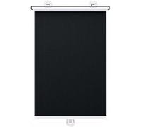 Persiana Enrollable con Ventosa Negro Estor Enrollable Opaca Sin Taladrar, Cortinas Blackout Protección UV, Persiana Enrollable Parasol para Ventanas y estores De Cocina/Oficina/Coche