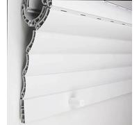 Persiana Enrollable de PVC | Lama Curva 50mm | Corte a Medida | Pertoni Tende (Alto 110cm x 90cm Ancho)