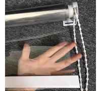 Persiana Enrollable Transparente For Pérgola For Exteriores,Cortinas Divisorias For Exteriores De Plástico PVC Impermeables,Aislamiento Térmico A Prueba De Polvo(70x80cm(27.6x31.5in))