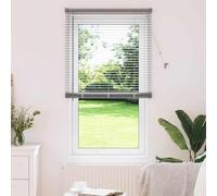 Persiana Veneciana Con Aluminio, Control De Luz Ajustable Y Privacidad, Estor Ventana, Estores Para Ventanas, Adecuada Para Salón Y Dormitorio, Plata, 75 x 175 cm, Funcionamiento Manual, 1 Unidad