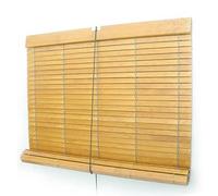 Persianas Alicantinas Persianas Alicantinas de Madera | Color Barniz Natural | 180 x 300 cm (Ancho x Alto) | Cortinadecor