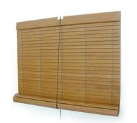Persianas Alicantinas Persianas Alicantinas de Madera | Color Nogal | 110 x 300 cm (Ancho x Alto) | Cortinadecor