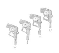 Persianas de repuesto inclinables de pared con barra de control de inclinación cuadrada y conexión de gancho de riel, accesorio compatible para un fácil ajuste del ángulo de inclinación en persianas