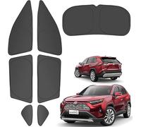 Persianas de Ventana para Toyota Rav4 2019-2023, Parabrisas Trasero, Triangular, para bebé/Camping, Rayos UV y protección de privacidad, Juego de 7
