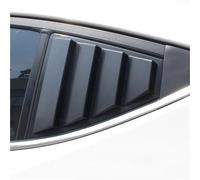 Persianas de Ventanas Compatible con Hyundai Elantra 2017-2019. Moldura Adhesiva para Ventana Lateral Trasera Tipo persiana, Toma de Aire, ABS. Cubiertas para Ventanas(Matte Black)