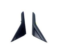 Persianas de Ventanas Embellecedores Triangulares para Puertas Delanteras y traseras de Coche SAIC MG4 EV Mulan MG 4 2022-2023. Decoración Exterior(Front Matte 2pcs)