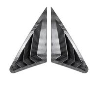 Persianas de Ventanas Griglie per lunotto posteriore Nere lucide per Auto Non compatibili con la finitura Sportback Lateral Trasero(Carbon Fiber)