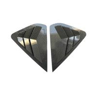 Persianas de Ventanas Par de Pegatinas embellecedoras para persianas Laterales de Ventana Trasera de Coche, compatibles con Nissan Altima Sedán 2013-2018 Cubierta de Ventana Trasera(Carbon)