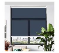 Persianas Enrollables Con Aislamiento Térmico, Reflectantes For Ventanas, Película De Tinte Espejo Unidireccional, Anti UV For Dormitorio, Sala Estar, Oficina, Ancho 55-145 Cm(95x130cm)