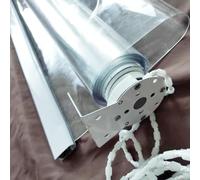 Persianas Enrollables De PVC Transparente,Pergola Enrollable De Plástico For Pérgola Al Aire Libre con Ajuste,Aislamiento Térmico A Prueba De Polvo,A Prueba De Lluvia(70x240cm(27.6x94.5in))