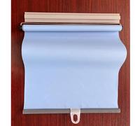 Persianas enrollables opacas, con aislamiento térmico, sin taladrar, cortina portátil fácil de instalar