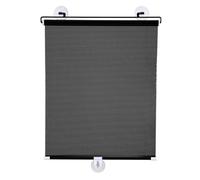 Persianas enrollables opacas, protección UV, aislamiento térmico, sin taladro, fácil de instalar, persianas retráctiles con ventosas, 40 x 60 cm, 50 x 125 cm, 68 x 125 cm (ancho x alto 125 cm)