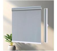 Persianas Enrollables Parasol, Estores Enrollables Blackout Térmicas para Ventanas, Persianas De Privacidad Temporales Sin Taladrar, Cortinas Opacas Portátiles,grey-115x150cm/45 * 59in