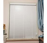 Persianas Horizontales De Madera, Persianas Venecianas Blancas, Persianas para Ventanas, Persianas para Oscurecimiento De Habitaciones, Persianas Opacas De Madera Personalizables,80x200cm/31