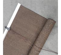 Persianas impermeables para patio, persianas enrollables para exteriores, aislamiento térmico, 90 % de bloqueo UV, ligeras para ventanas y puertas, gris oscuro, 120 x 180 cm