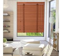 Persianas Persianas Venecianas para Ventanas, Persianas De Madera, Persianas De Privacidad, Persianas Horizontales De Interior, Cortinas para Interior Exterior -120x220cm（W*H）