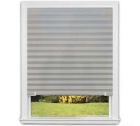 Persianas plisadas sin cordón que filtran la luz, recortadas para adaptarse a tu ventana, no necesita taladrar ni herramientas, cubierta de ventana extraíble y ligera (60 x 180 cm)