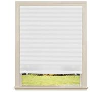 Persianas sin taladrar Persianas Plisadas De Tela No Tejida, Cortina Opaca Autoadhesiva For Ventana, Decoración Dormitorio, Sala Estar Y Oficina(White,S-60x150CM)
