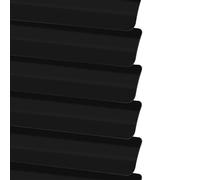Persianas venecianas 90% opacas, persianas interiores con herrajes incluidos, persianas horizontales para sala de estar, color negro mate, disponible en tamaños de 135-220 cm (200 x 190 cm)