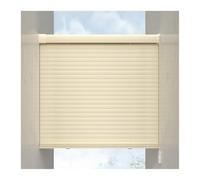 Persianas Venecianas de Aluminio de Interior Sin Taladro Persianas Enrollables Horizontales Persiana Plegable Deslumbramiento para Salón Oficina Hogar(Yellow,0.95X1.6M)