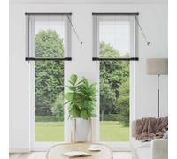 Persianas Venecianas de Aluminio Negro Mate para Ventana con Control de Luz y Privacidad, Montaje Externo, Operación Manual y Mantenimiento Fácil, Cortinas Modernas para Sala