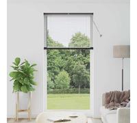 Persianas Venecianas de Aluminio Negro Mate para Ventanas, Control Manual de Luz y Privacidad, Montaje Externo, 4 Piezas, Cortinas Modernas para Sala y Dormitorio, Fácil