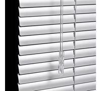 Persianas Venecianas De Aluminio,Persianas Venecianas Horizontales Gris Plata,Persianas Venecianas Opacas Ventanas,Cortinas De Privacidad,Lamas De 25mm,Aislantes Térmicos,W×H-55×120cm(22*47in)