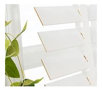 Persianas Venecianas De Madera Blanca, Estores Horizontales, Persianas Enrollables Opacas De Madera Maciza Para Ventanas/puertas/balcones, Estores Venecianas 50-150cm/20-59in,WxH-80x220cm/31.5*86.5in