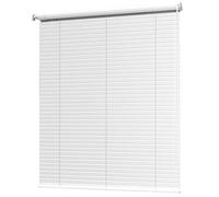 Persianas Venecianas Sin Taladrar Personalizada Aislamiento Térmico Estor Enrollable Hogar Oficina Protección Solar y Privacidad Persiana Plegable(1.2X1.5M)