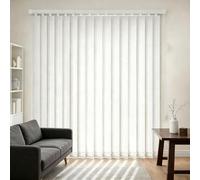 Persianas Verticales Blackout, Cortina Lamas Verticales, Estores Verticales, Cortina de Protección Solar Privacidad para Balcón Puertas Ventanas 90 100 120 140 150 160 180 210cm(60W x 280H cm)